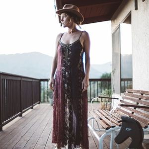 Flowy Flower Child Free People Dress